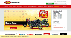 Desktop Screenshot of motoportleek.nl